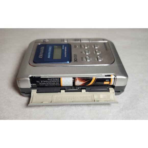 AIWA Vintage TX427 Super Bass AM/FM TV/Weather Cassette Player Tested READ - Picture 3 of 5